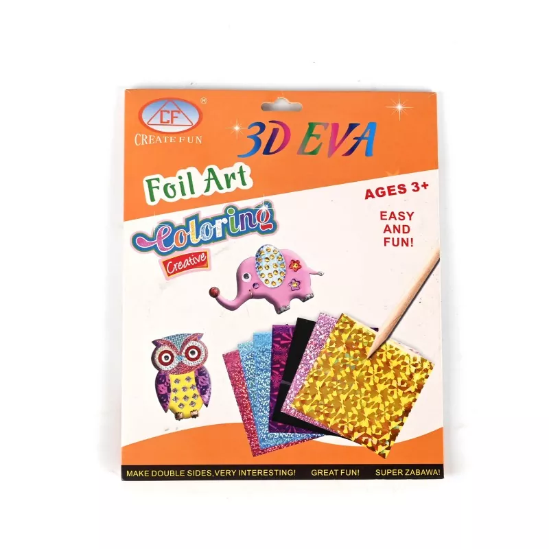 3D EVA ఫాయిల్ ఆర్ట్ టాయ్
